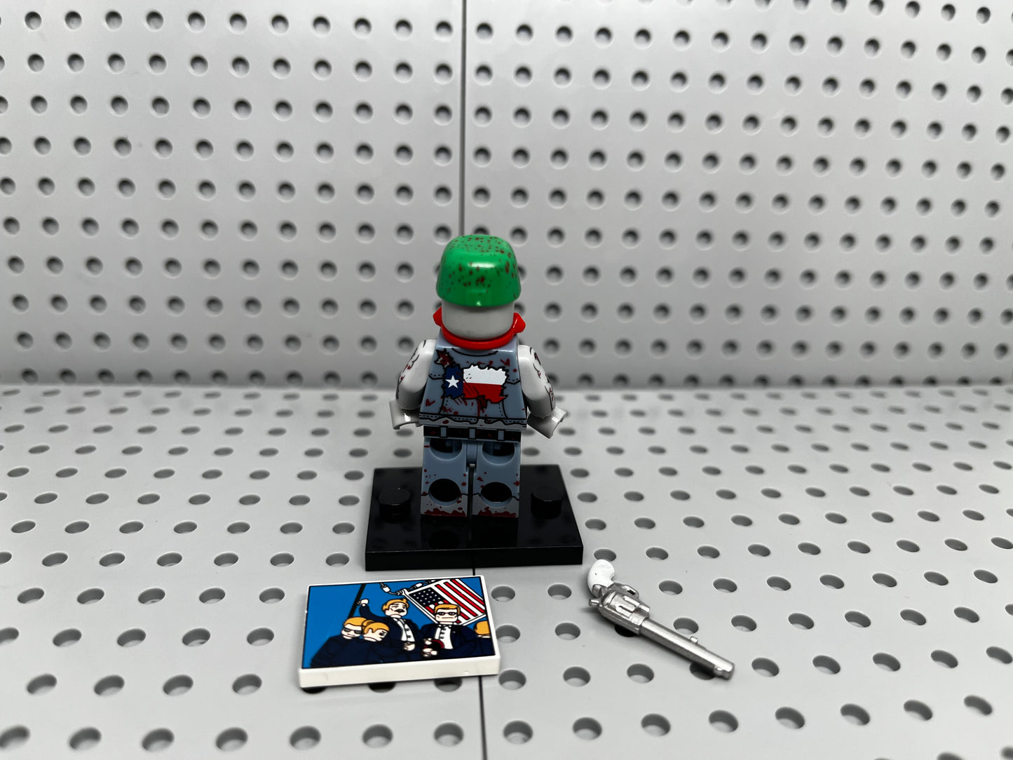 Trump Zombie Custom Minifigure