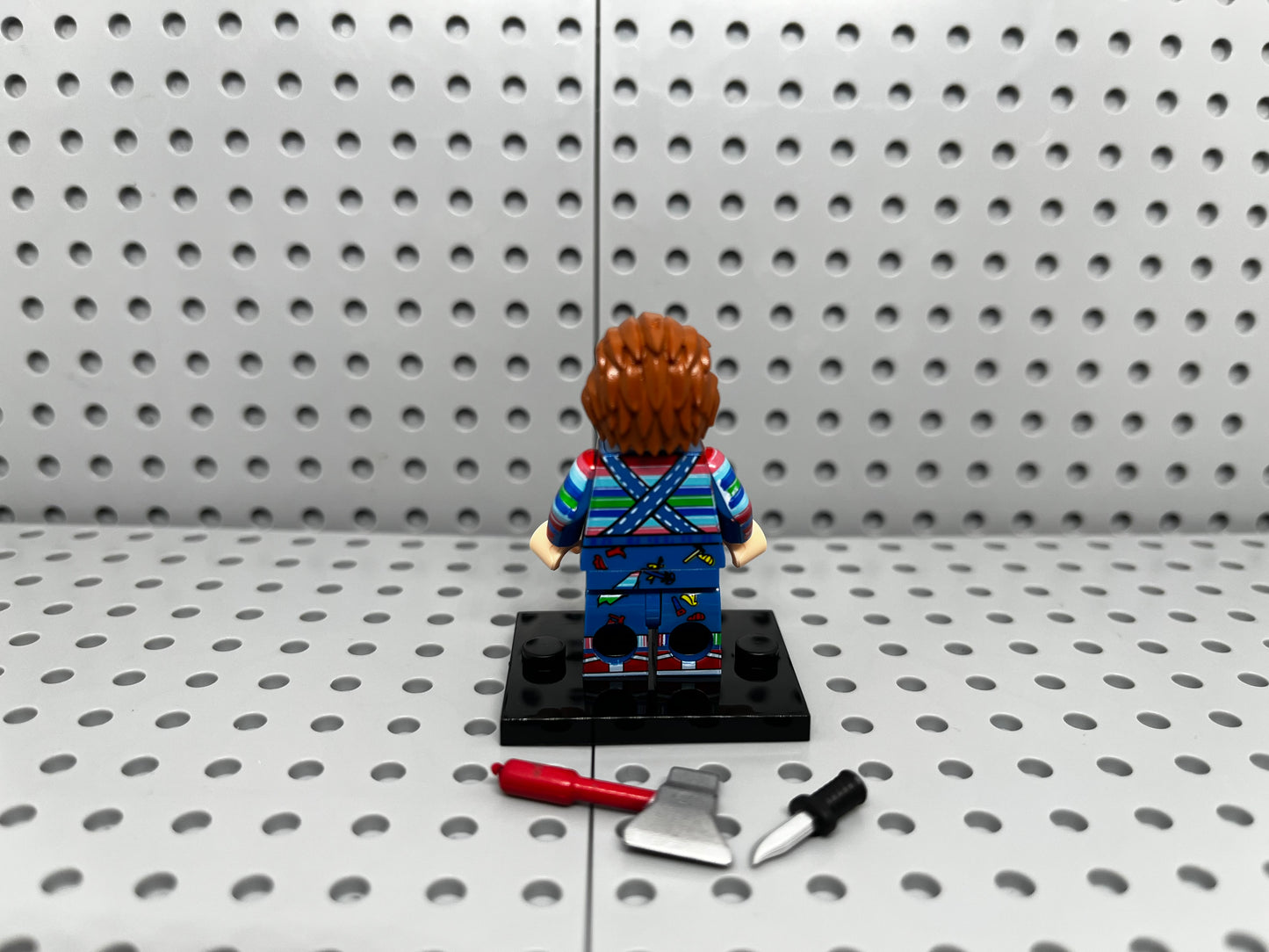 Chuck Custom Block-Style Figure