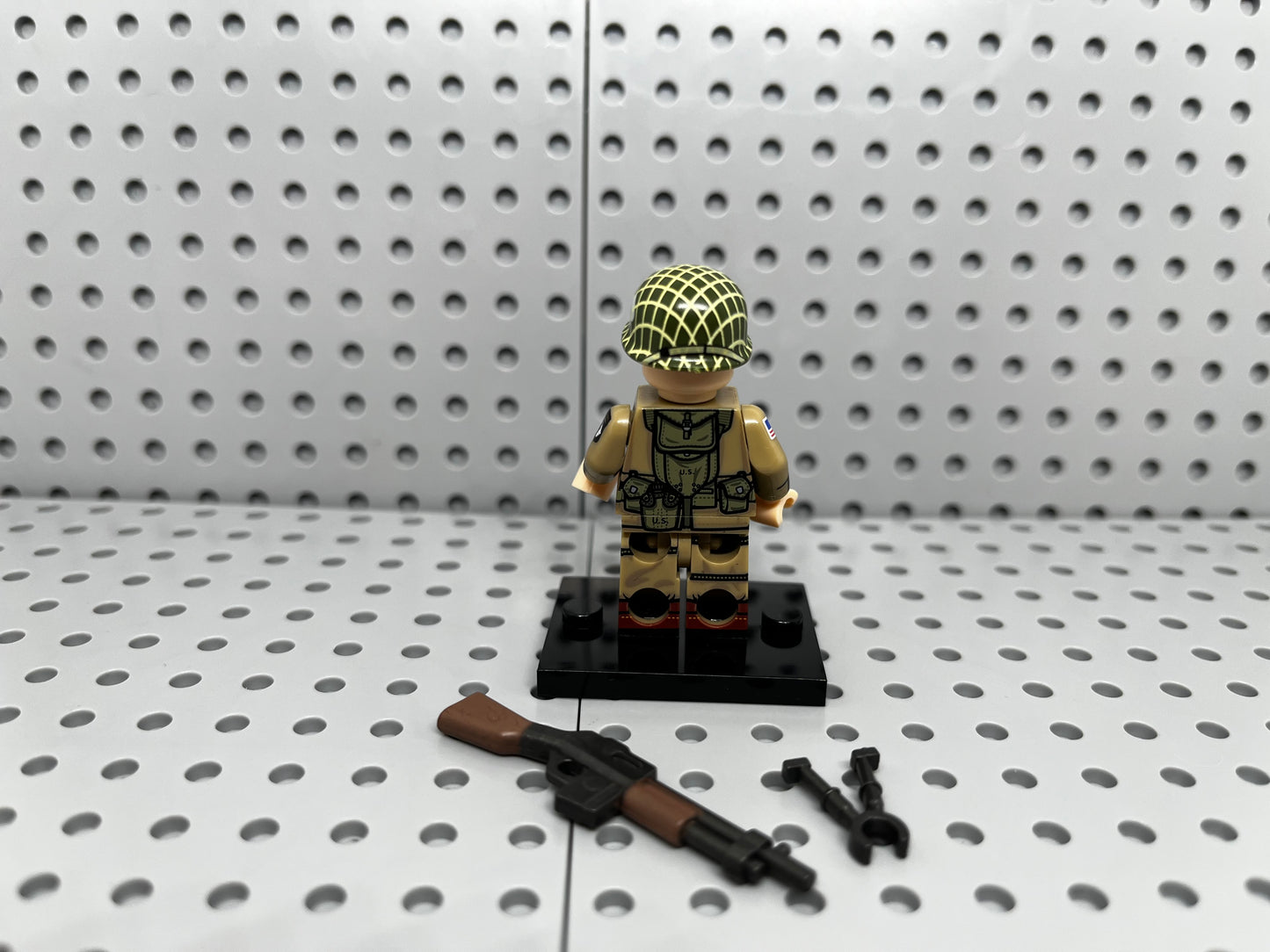 US Airborne Soldier Bar Custom Minifigure