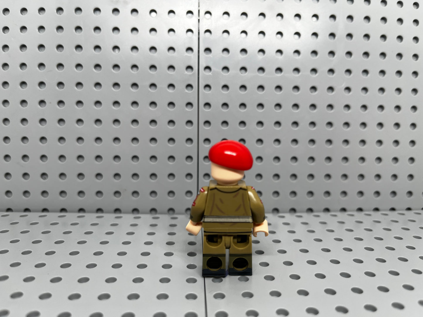 British Red Devils Officer Custom Minifigure