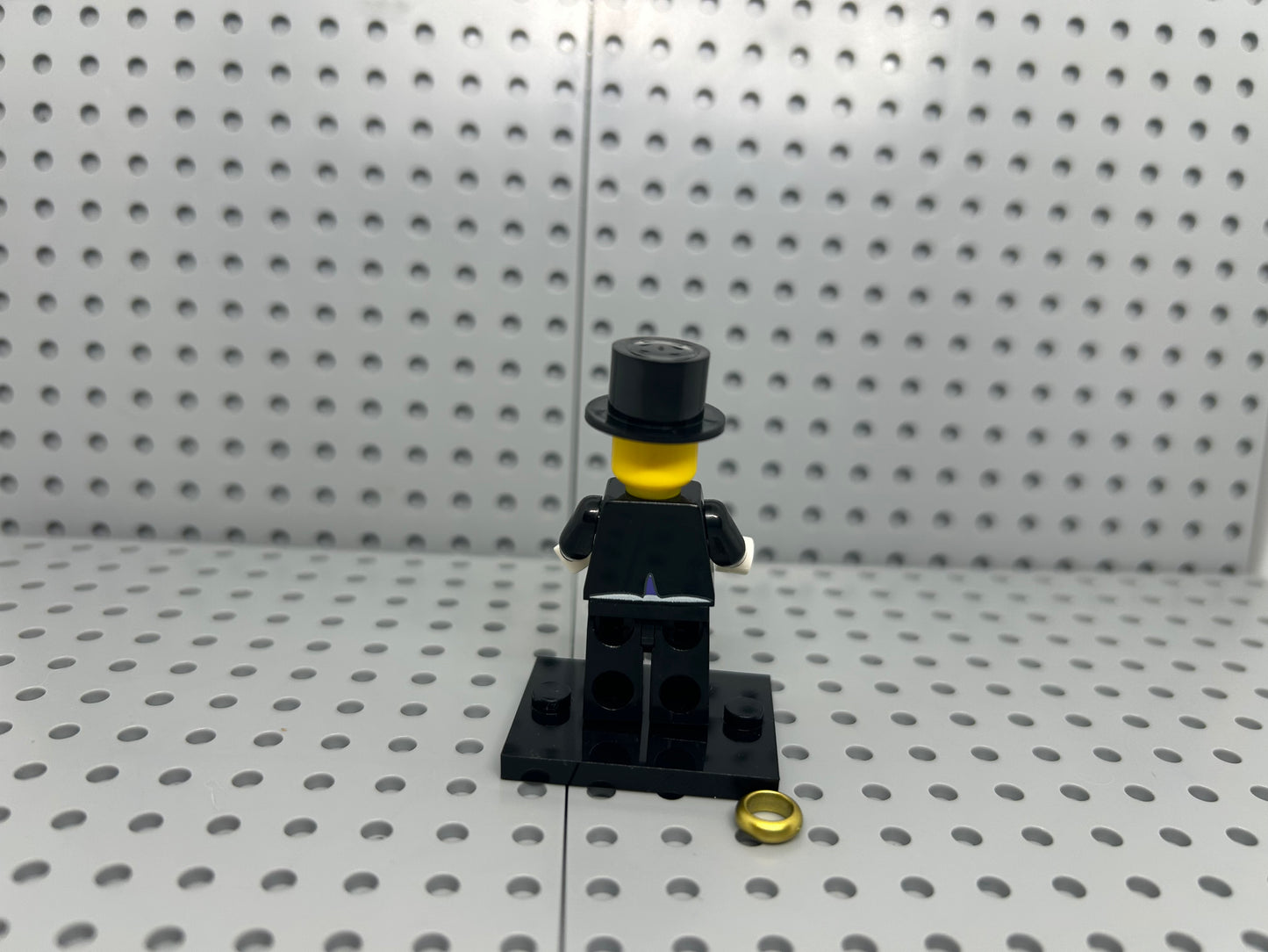 Wedding Groom Custom Block-Style Figure