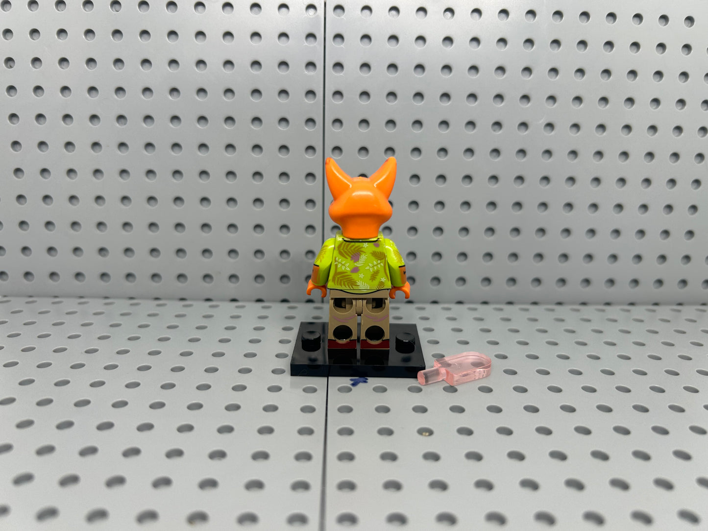 Fox Office Worker Custom Minifigure