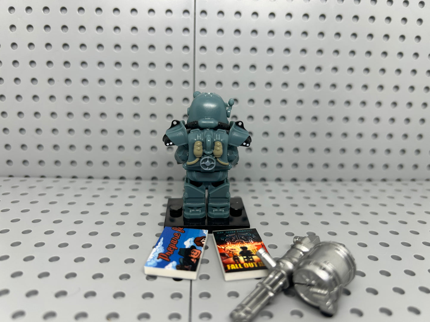 Omega Armor Trooper Custom Block-Style Figure
