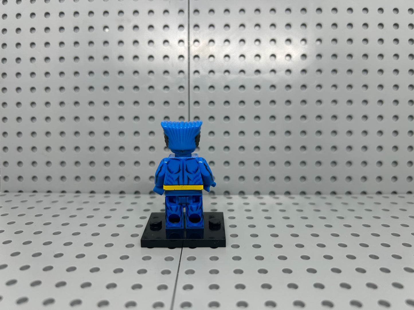 Blue Titan Custom Block-Style Figure