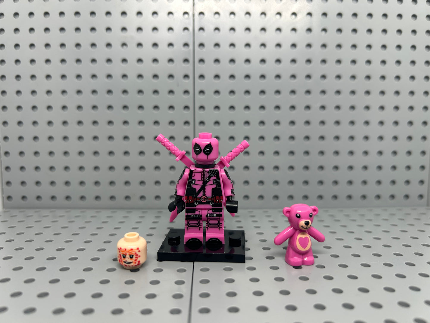 Pink Suit Assassin Custom Minifigure