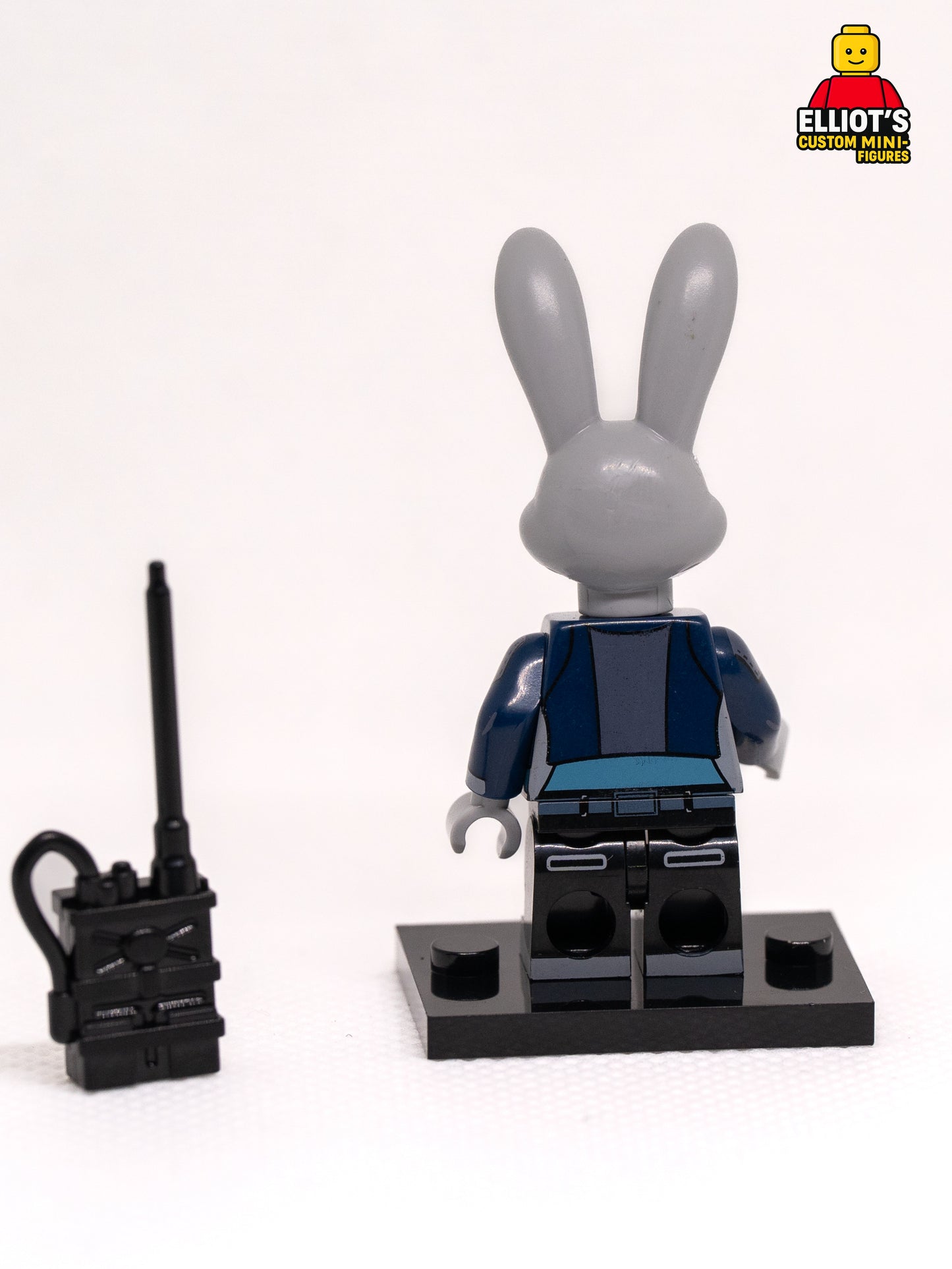Bunny Badge Hero Custom Minifigure