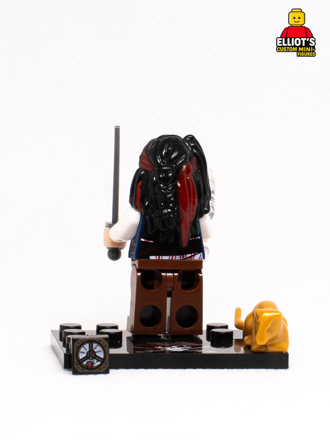 Caribbean Trickster Captain Custom Minifigure
