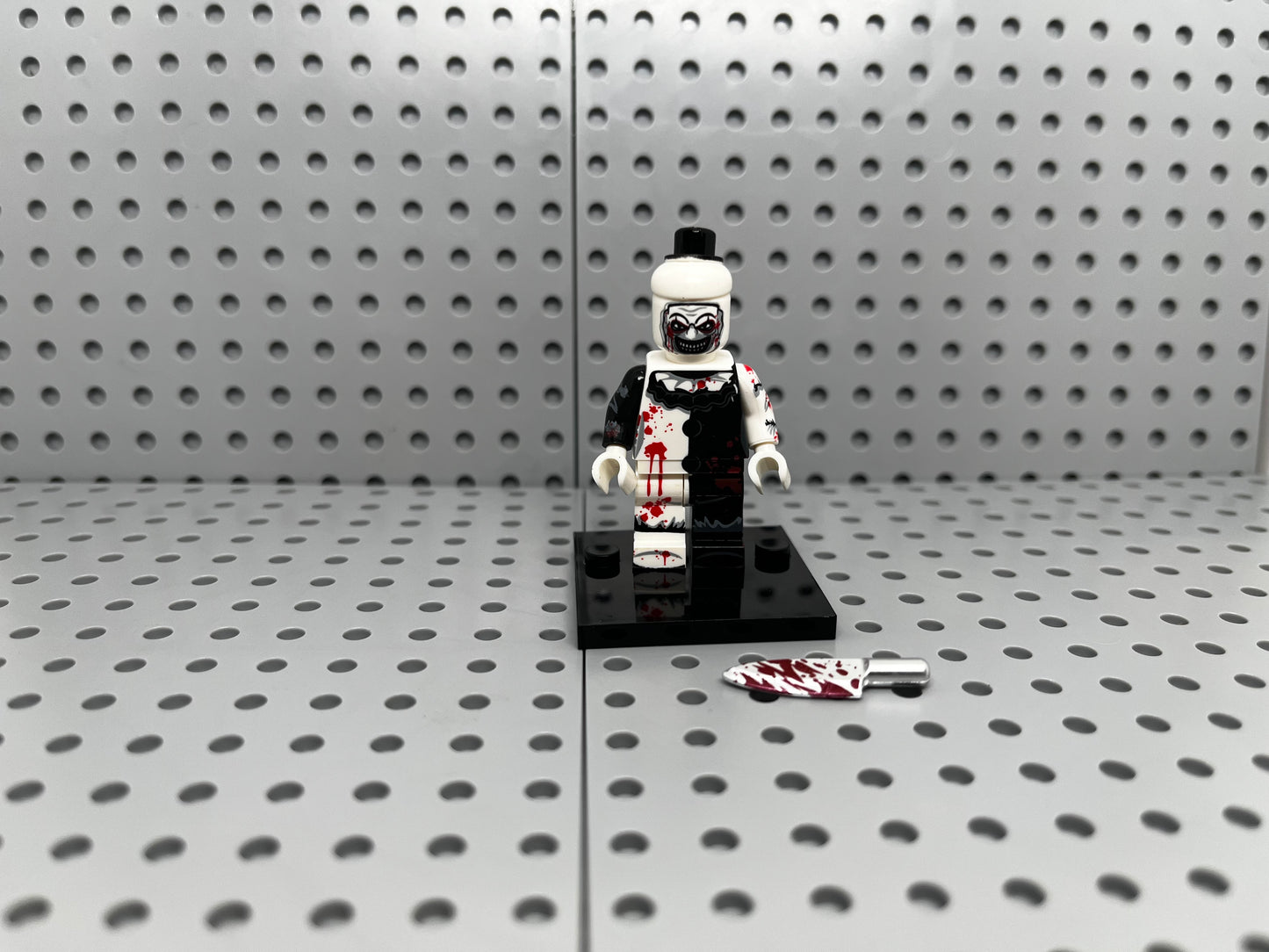 Killer Clown Custom Block-Style Figure