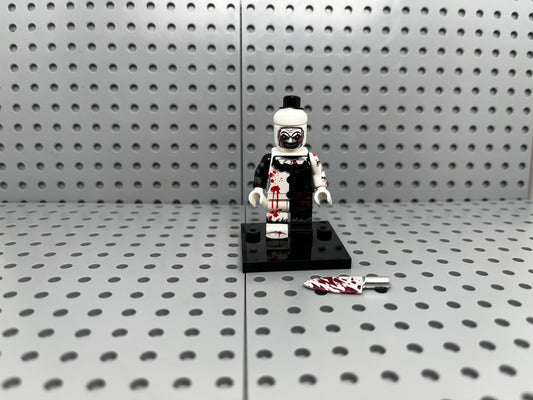 Killer Clown Custom Block-Style Figure