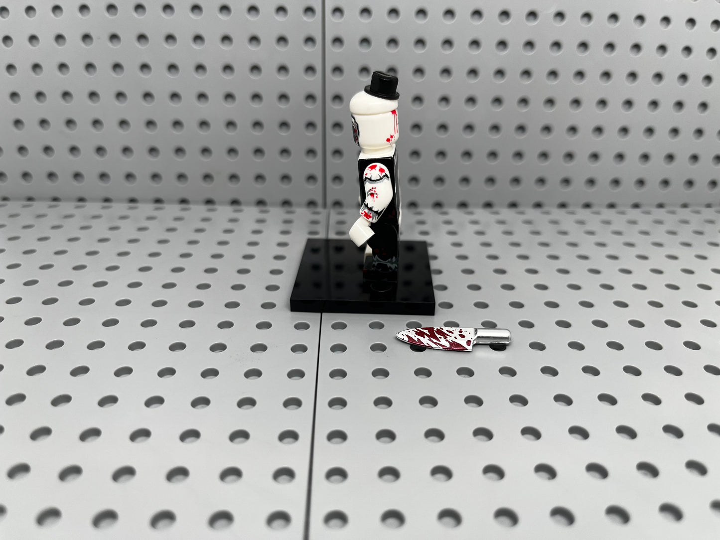 Killer Clown Custom Block-Style Figure