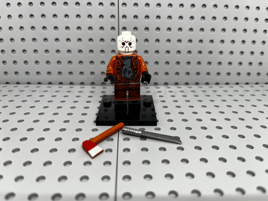 Axe Man Custom Block-Style Figure