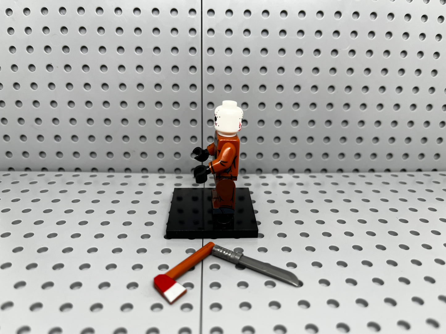 Axe Man Custom Block-Style Figure