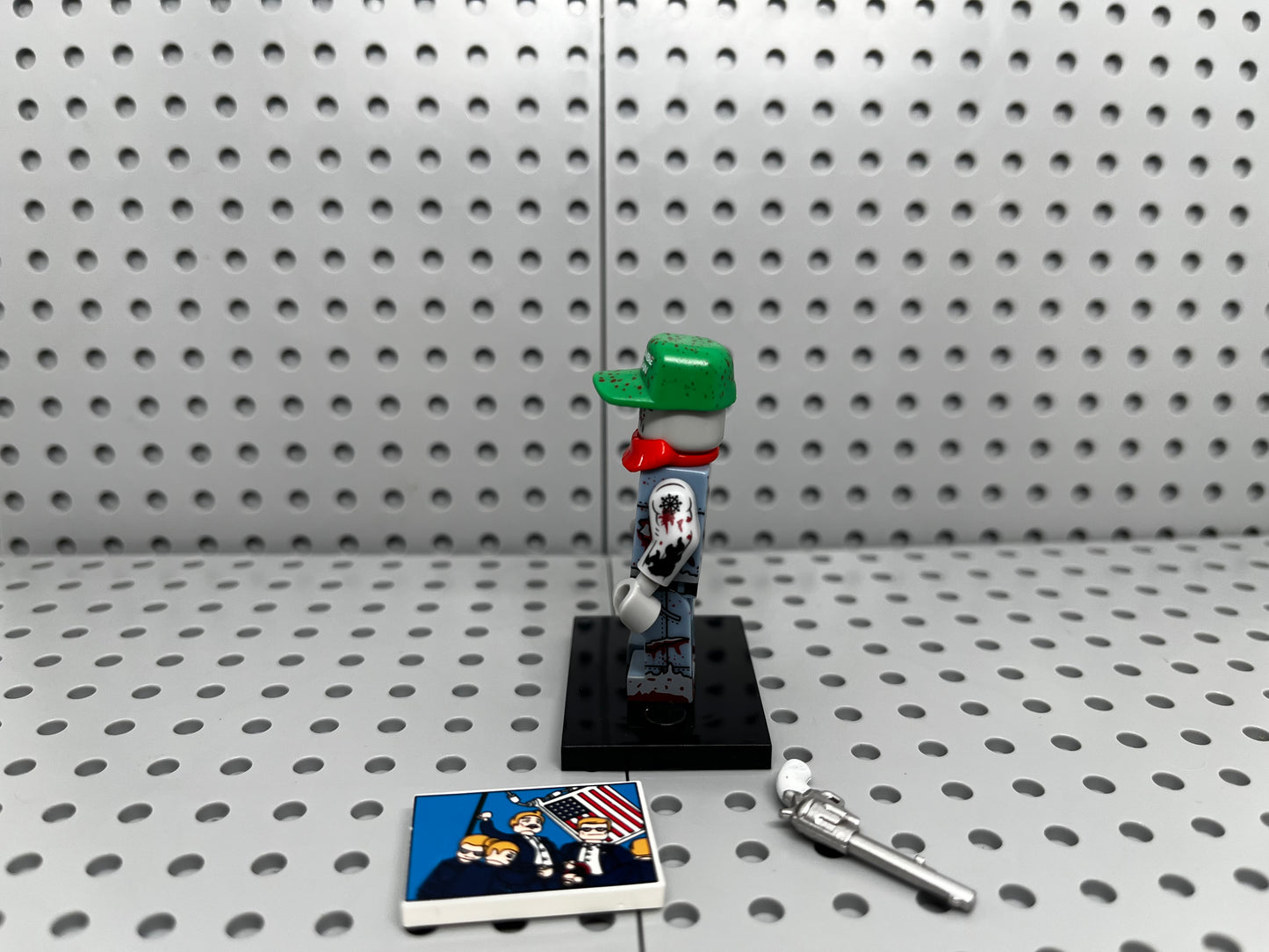 Trump Zombie Custom Minifigure