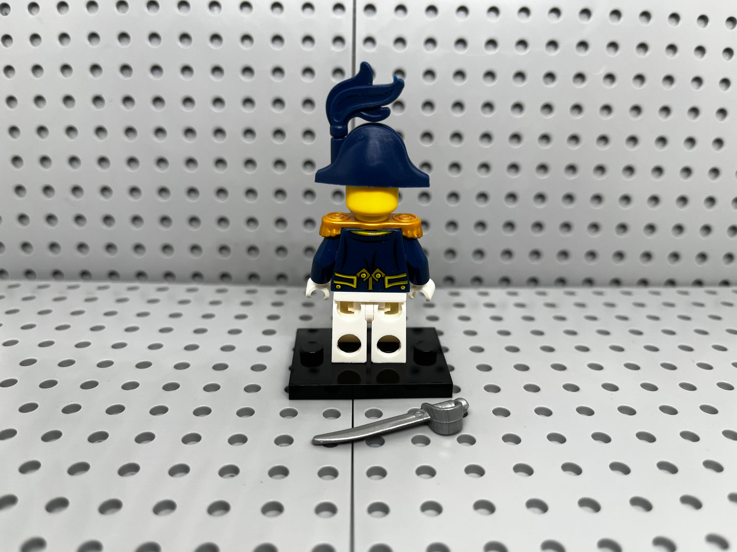 Imperial Sailor Officer Blue Custom Block-Style Figure