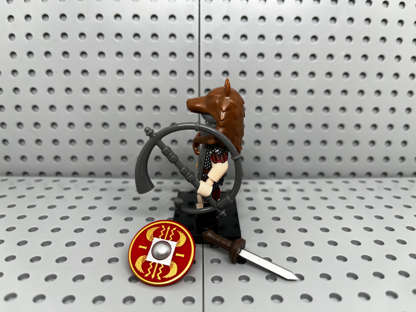 Roman Scout Custom Block-Style Figure