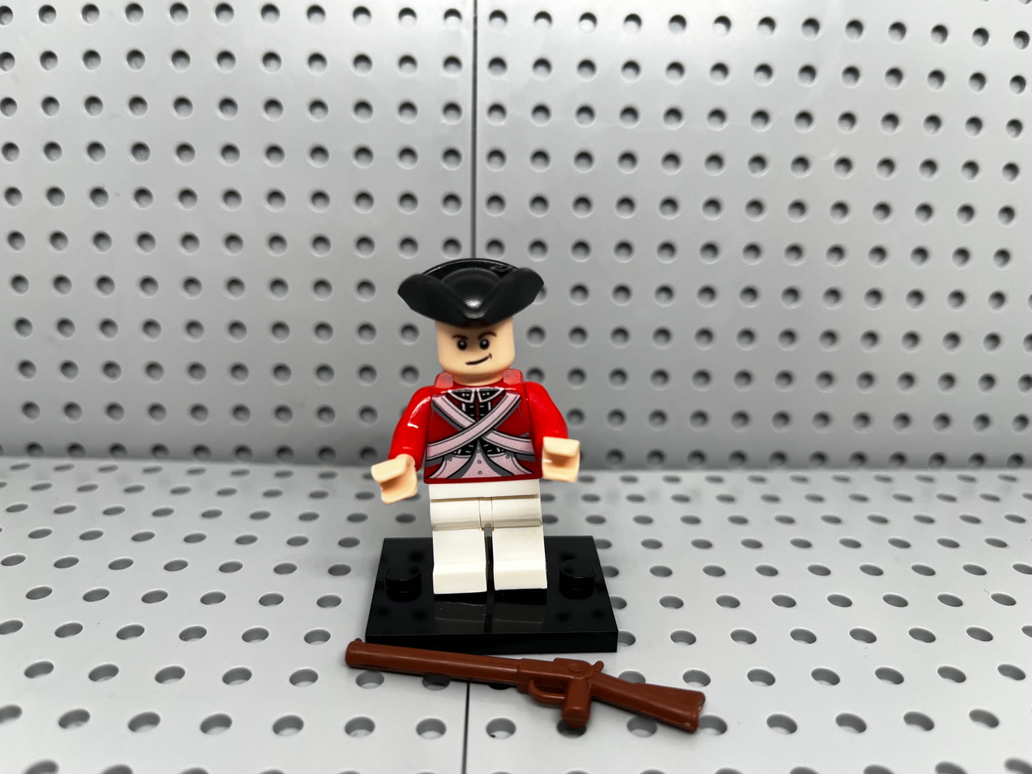 Imperial Sailor Red Custom Block-Style Figure