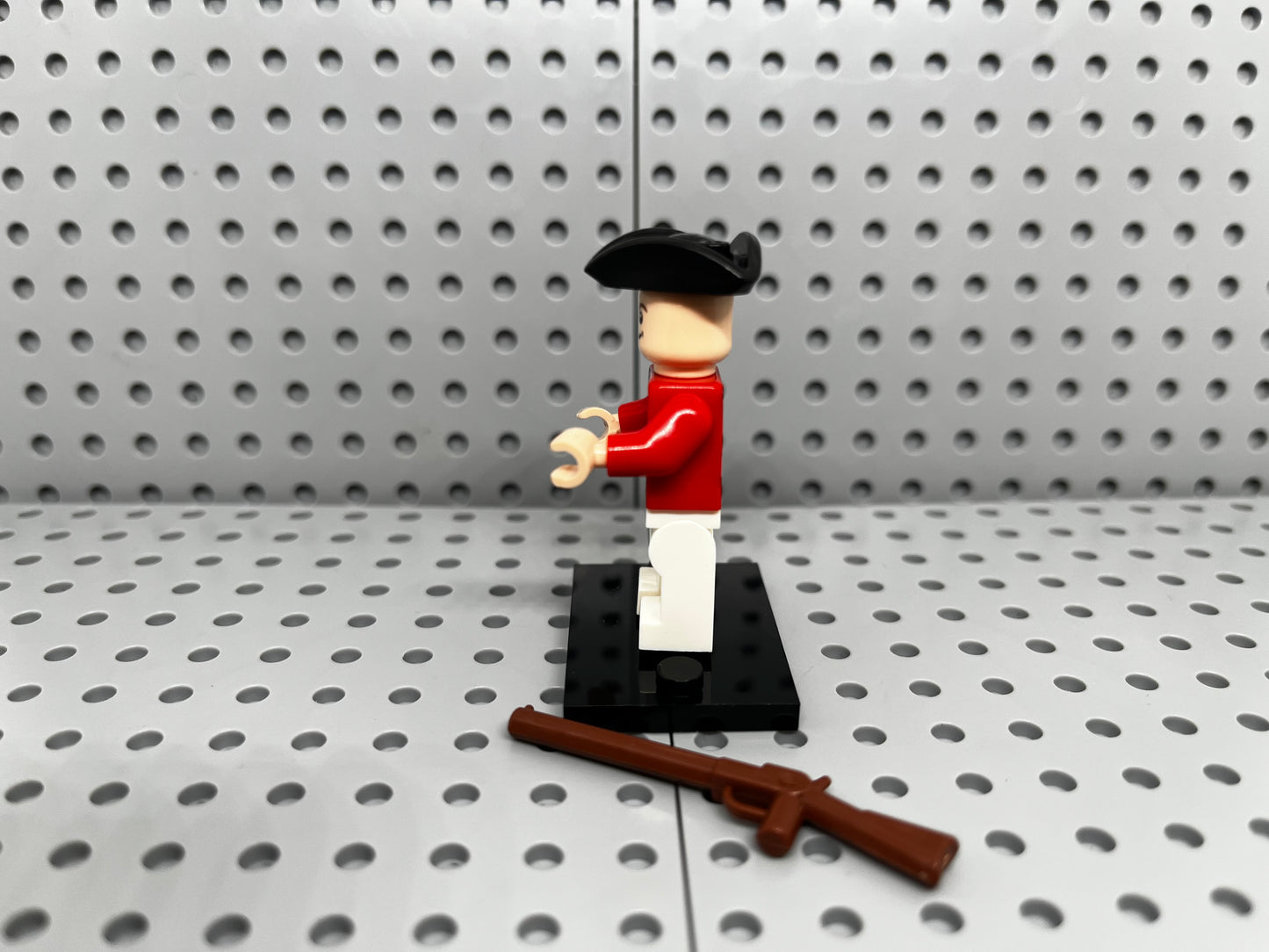 Imperial Sailor Red Custom Block-Style Figure