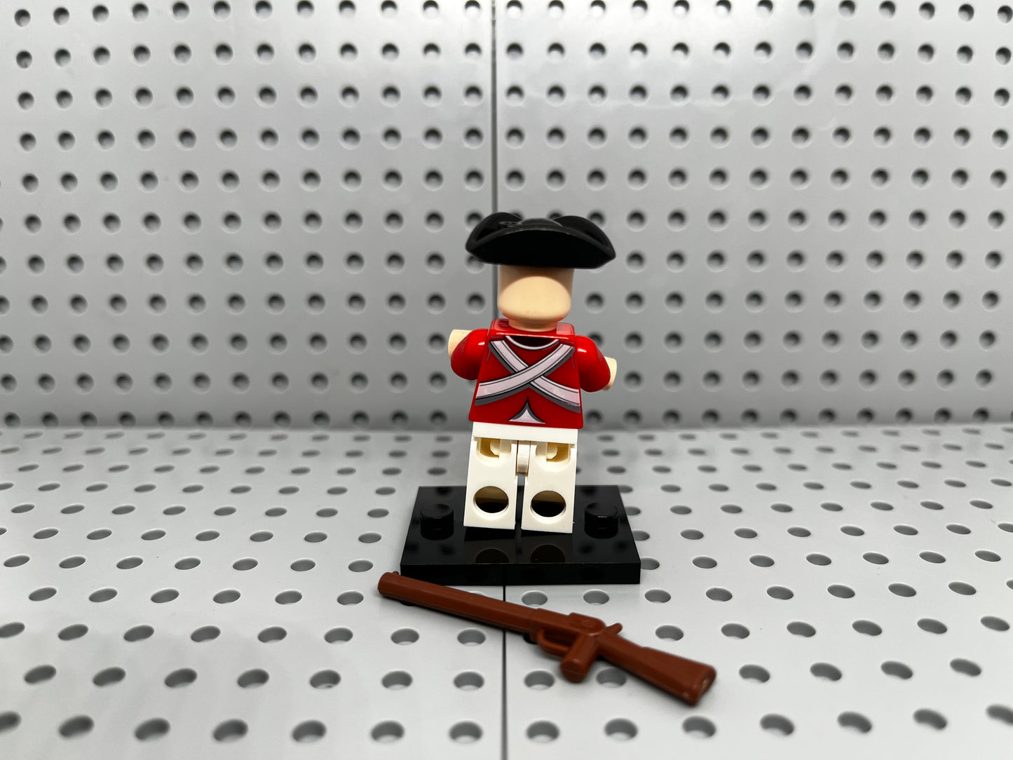 Imperial Sailor Red Custom Block-Style Figure