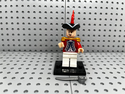 Imperial Sailor Officer Red Custom Block-Style Figure