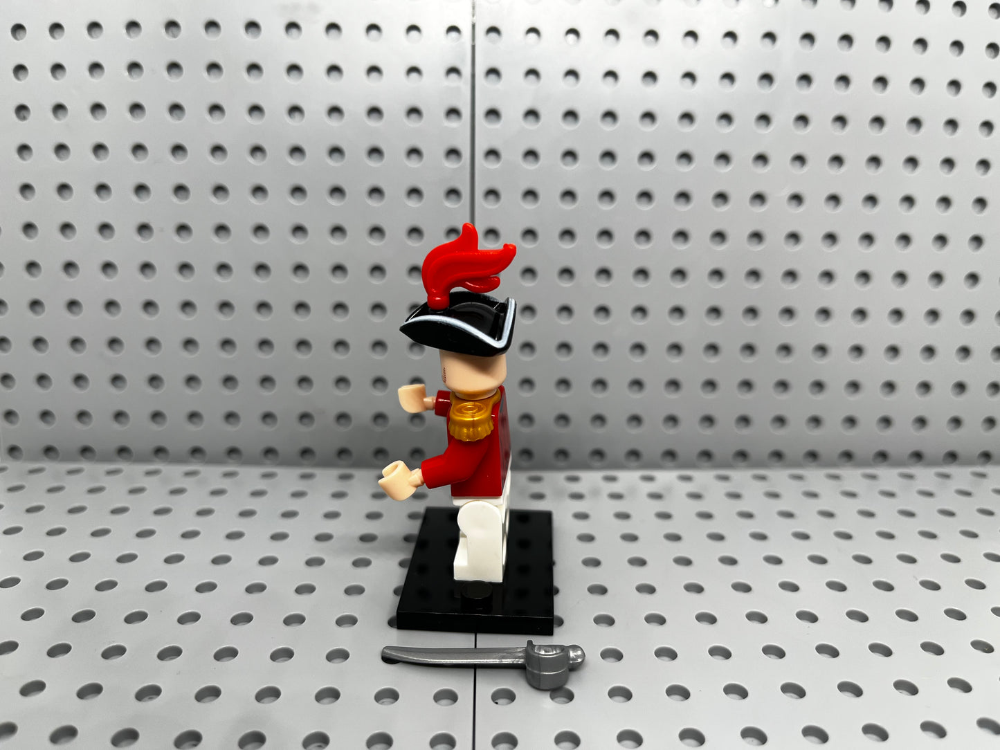 Imperial Sailor Officer Red Custom Block-Style Figure