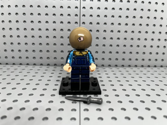 Sack Man Custom Block-Style Figure