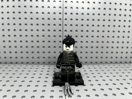 Scissor Man Custom Block-Style Figure