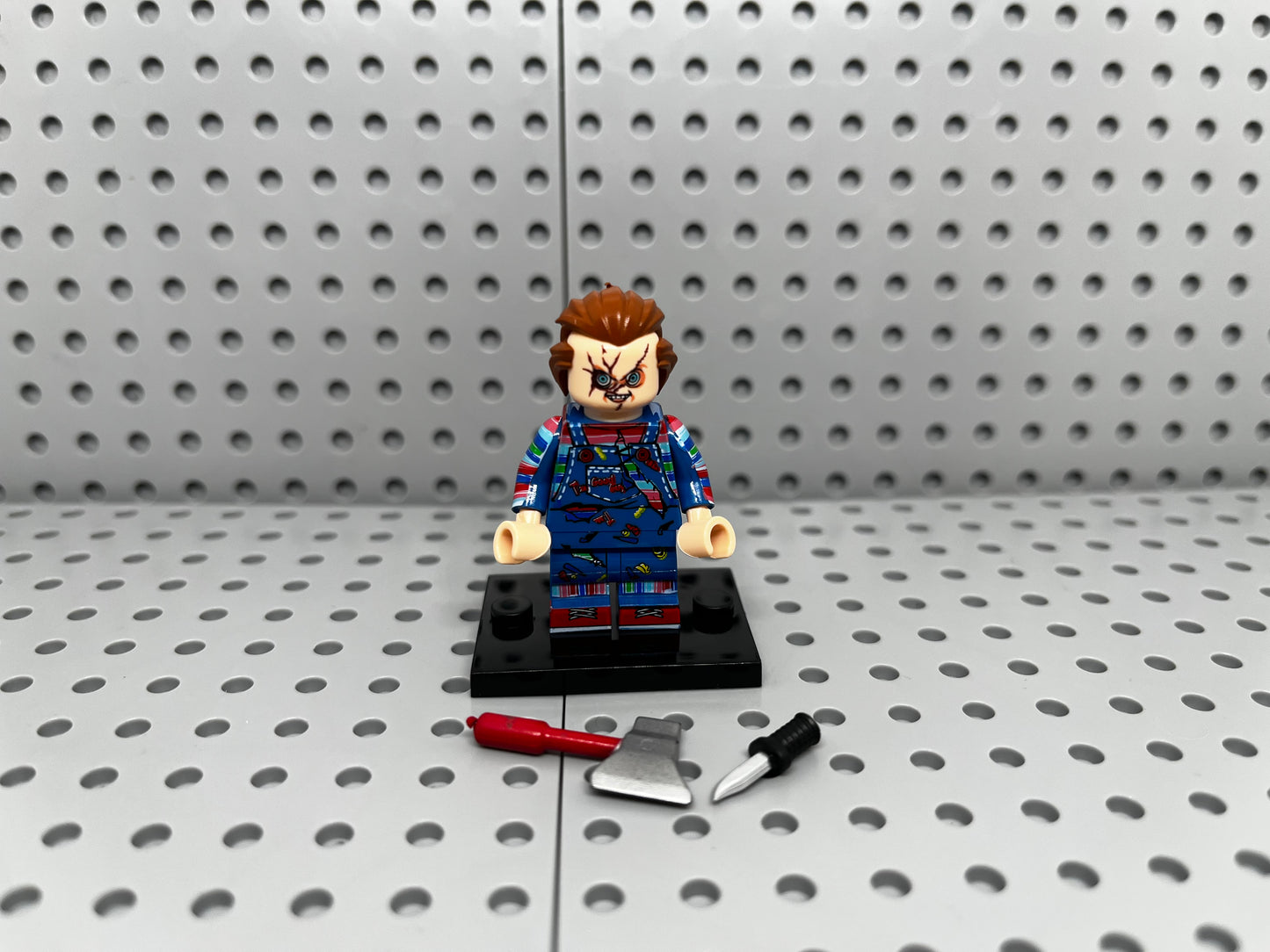 Chuck Custom Block-Style Figure