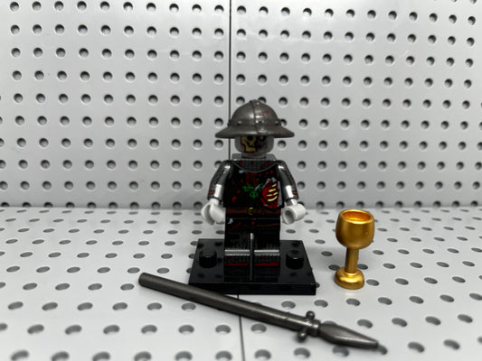 Medieval Zombie Custom Block-Style Figure