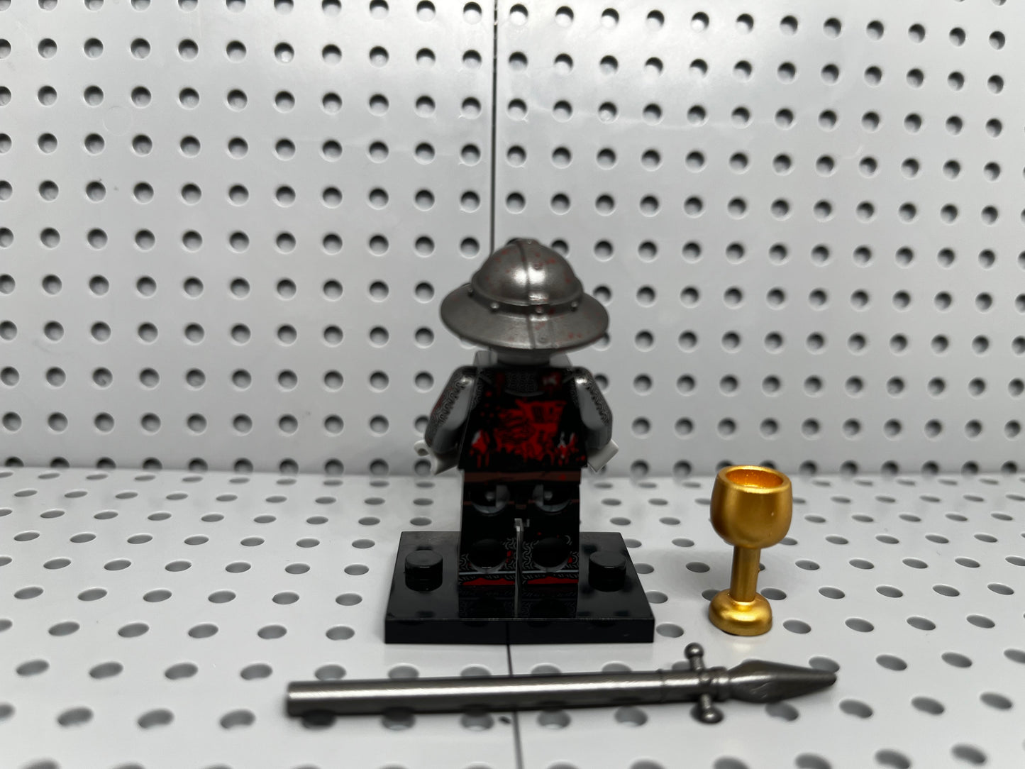 Medieval Zombie Custom Block-Style Figure