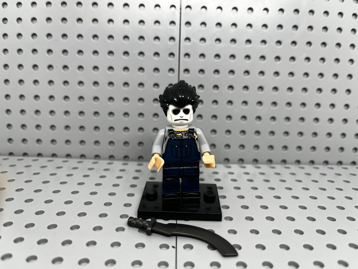 Farmer Man Custom Block-Style Figure