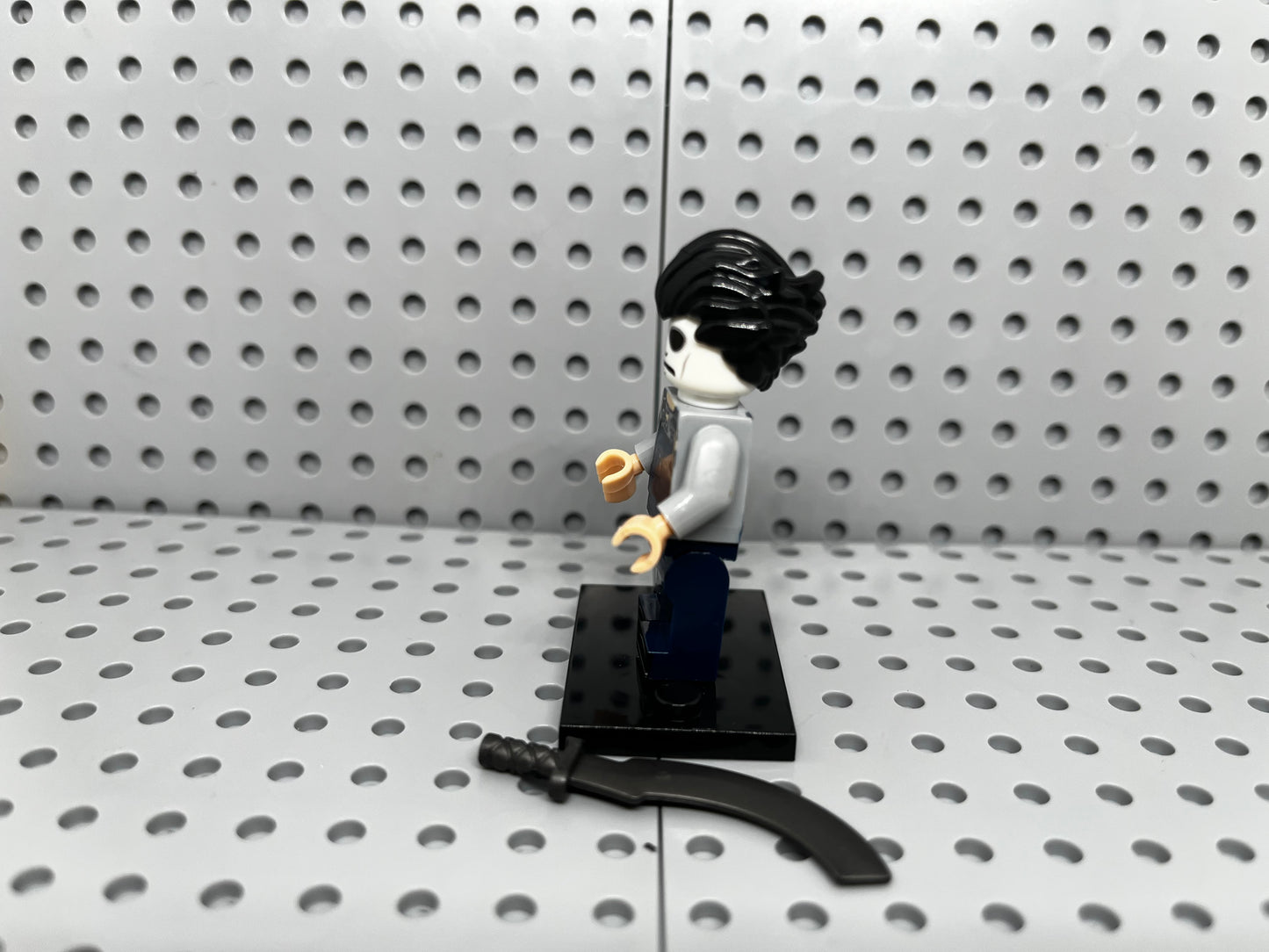 Farmer Man Custom Block-Style Figure