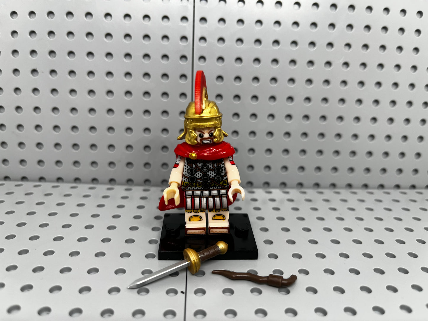 Roman Officer Custom Block-Style Figure