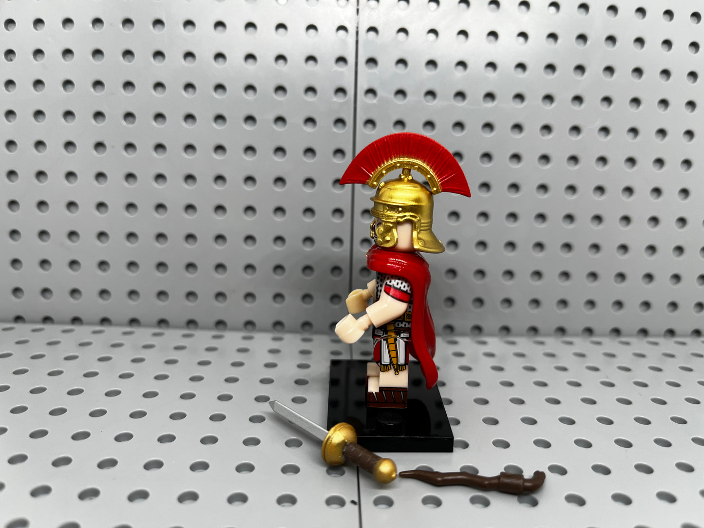 Roman Officer Custom Block-Style Figure