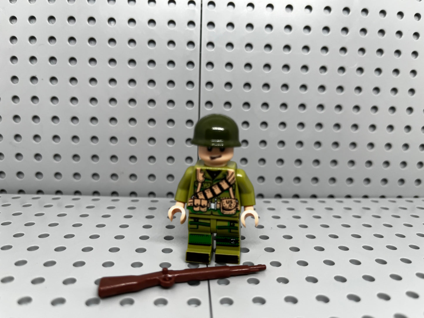 US Rifleman Soldiers Custom Minifigure 12 Count