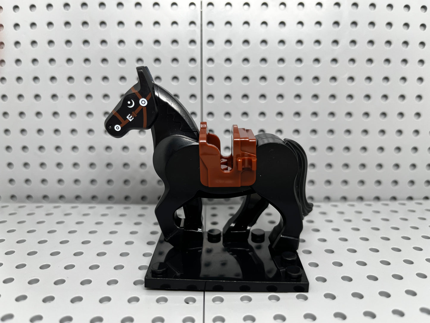 Black Horse Custom Block-Style Figure