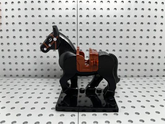 Black Horse Custom Block-Style Figure