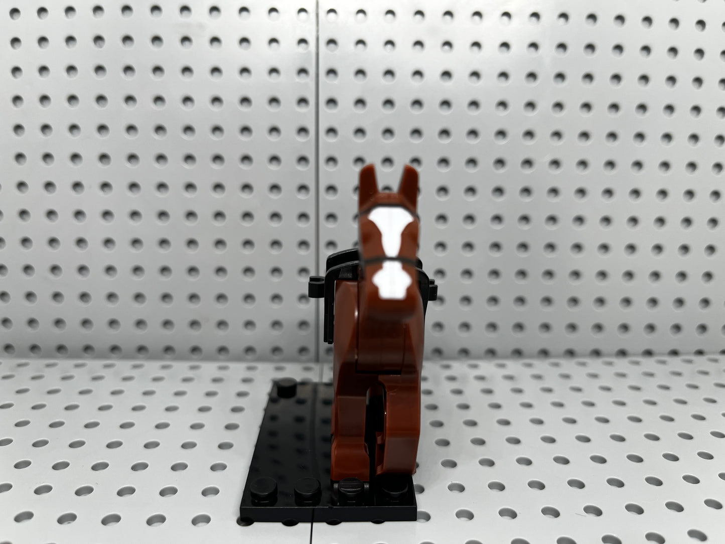 Brown Horse Custom Block-Style Figure
