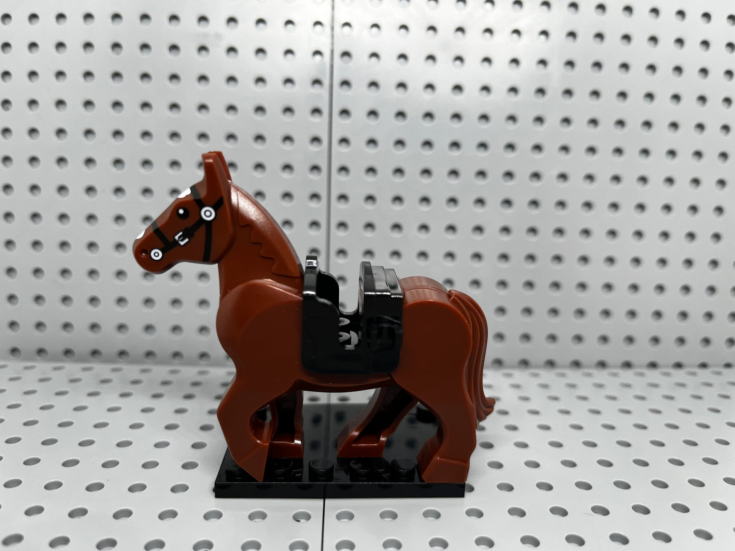 Brown Horse Custom Block-Style Figure