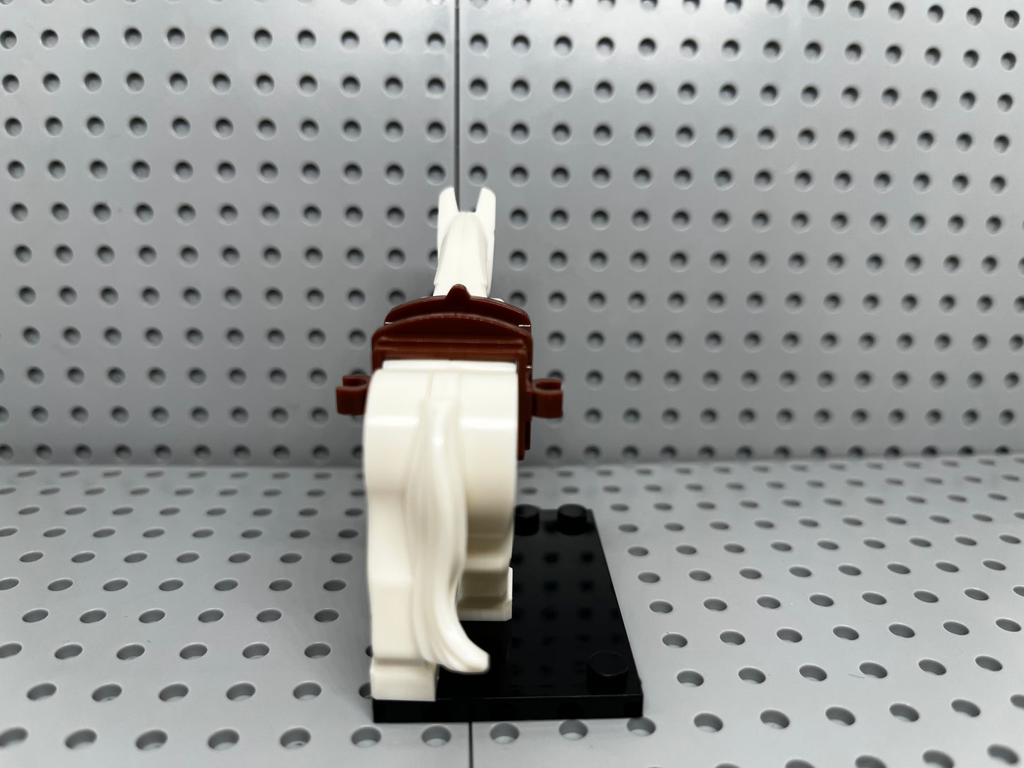White Horse Custom Block-Style Figure