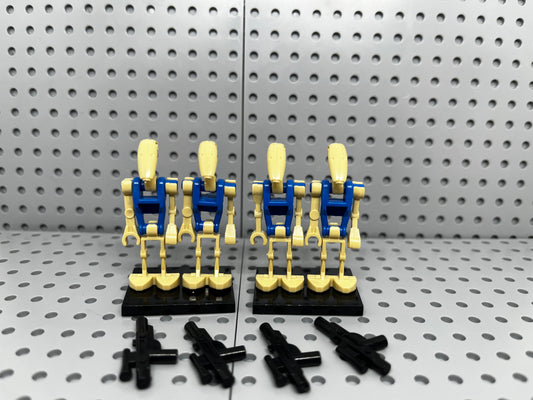 Pilot Bots 4 Count Custom Block-Style Figure