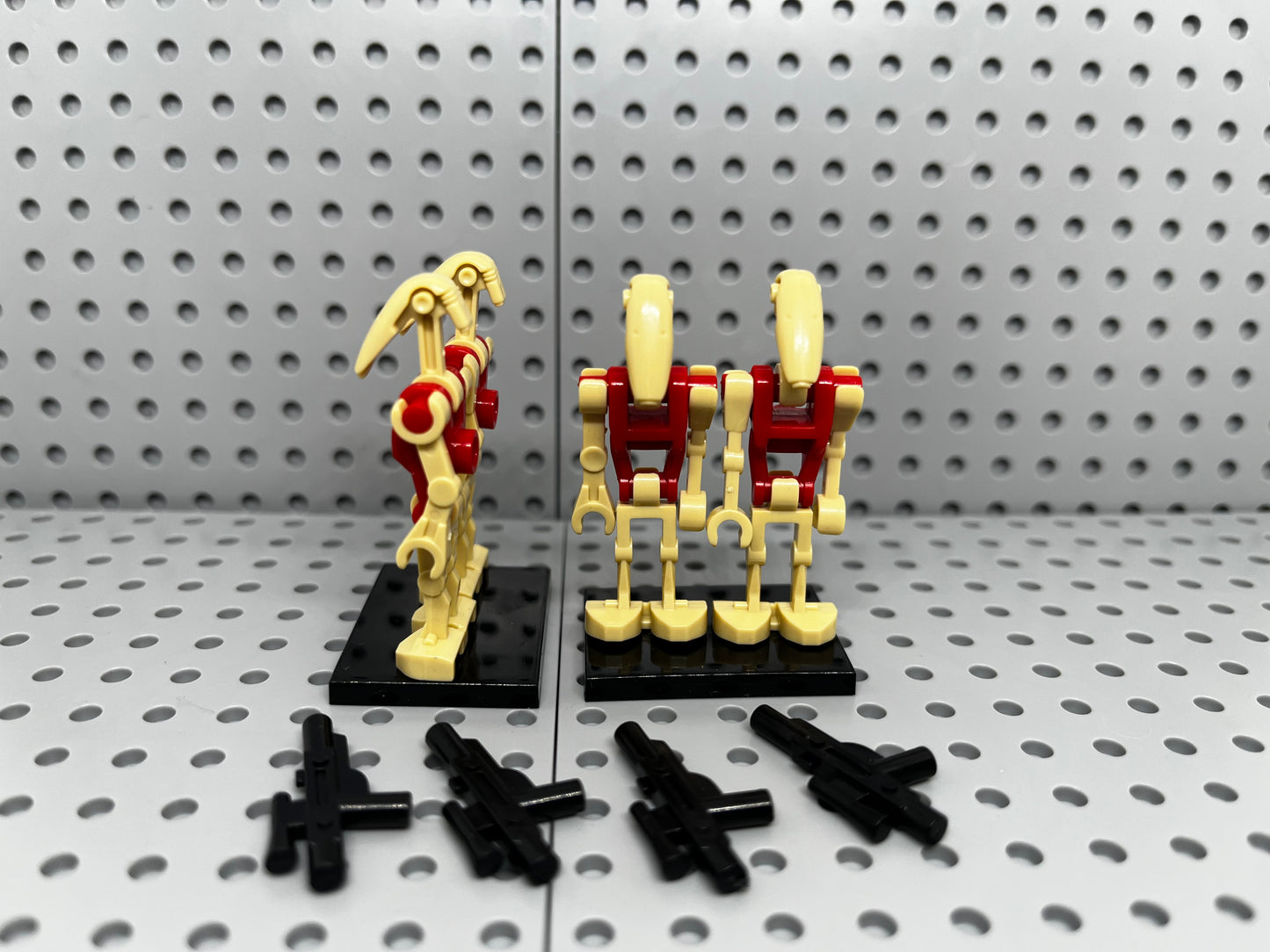 Security Bots 4 Count Custom Block-Style Figure