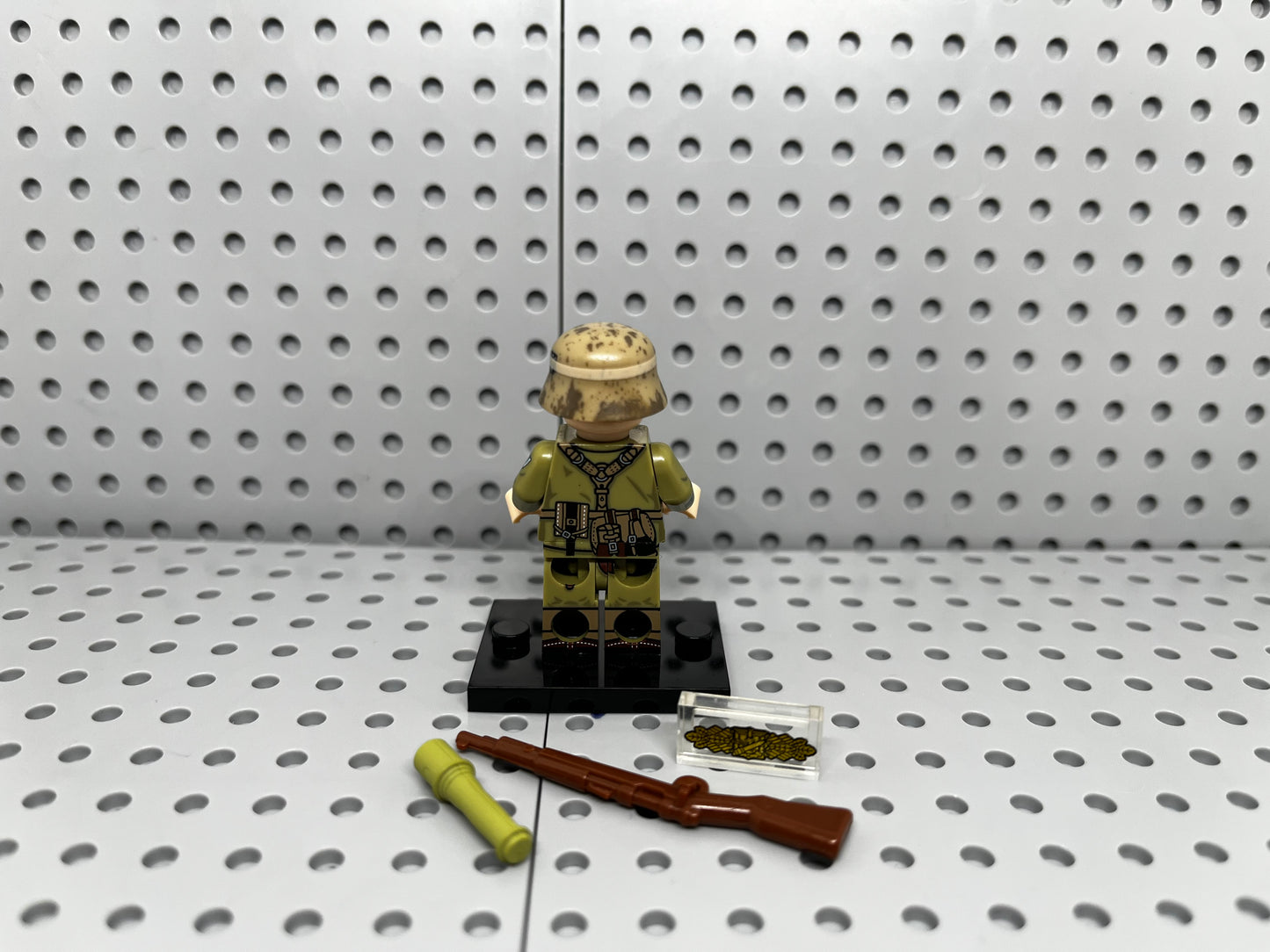 German Africa Korps Custom Block-Style Figure