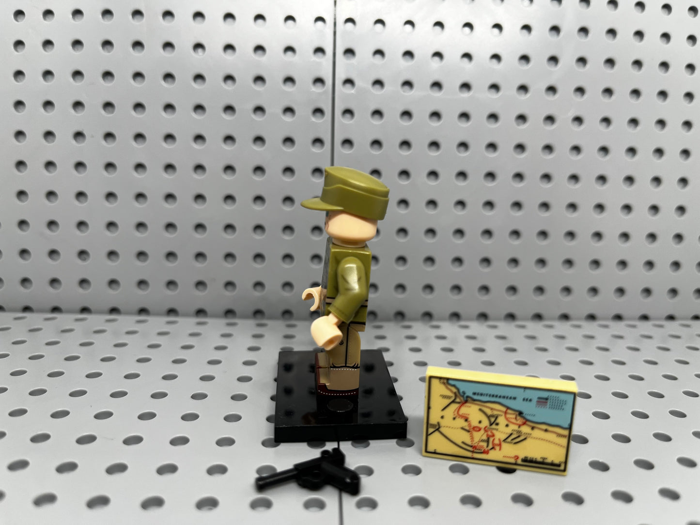 German Africa Korp Officer Custom Minifigure