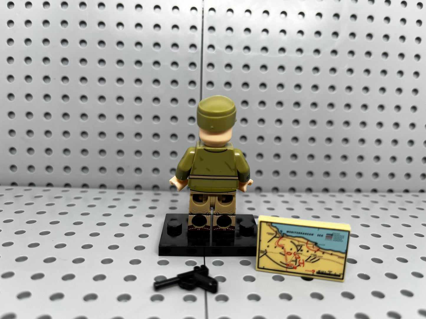 German Africa Korp Officer Custom Minifigure
