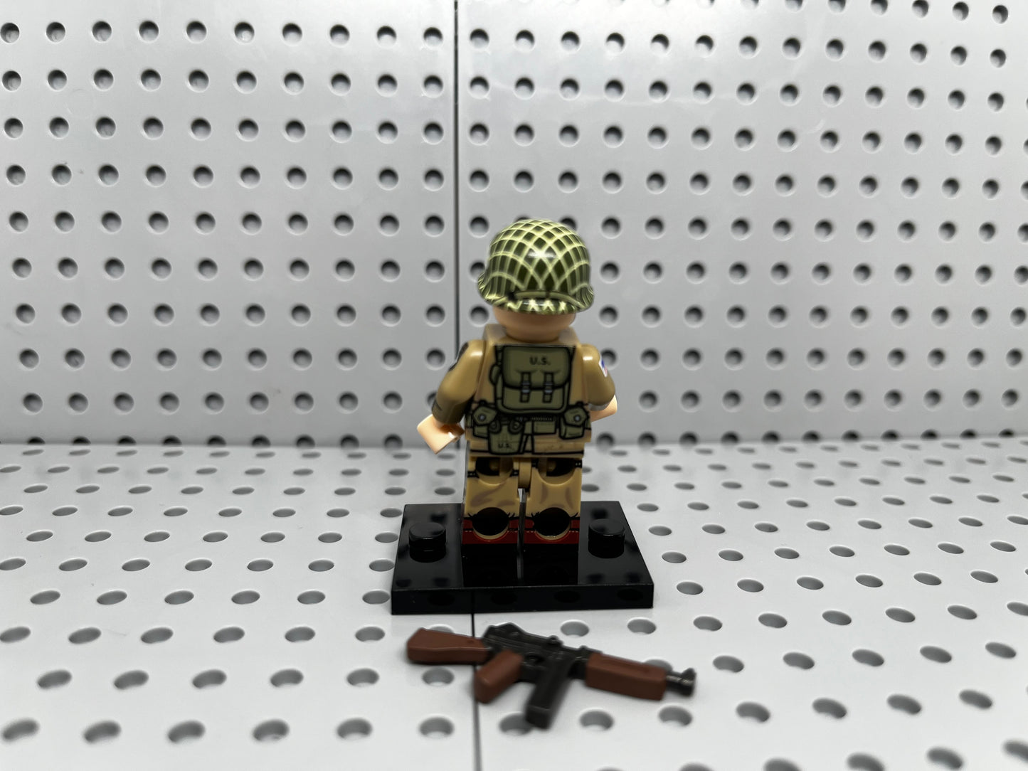 US Airborne Soldier Thompson Custom Minifigure