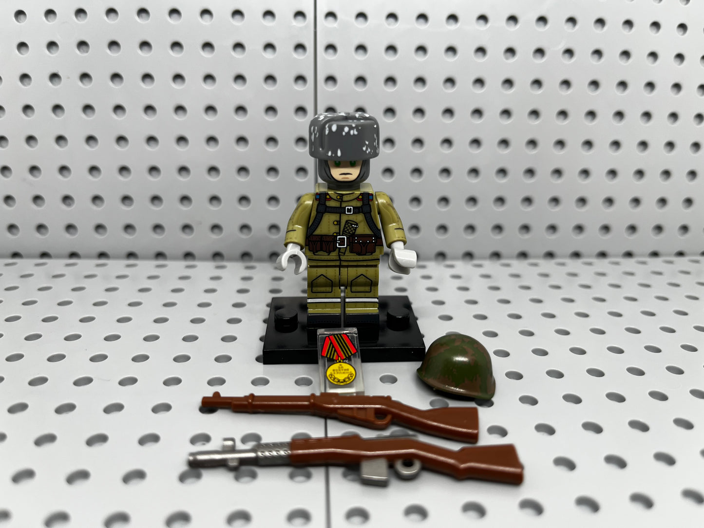 Russian Rifleman Soldier Custom Minifigure