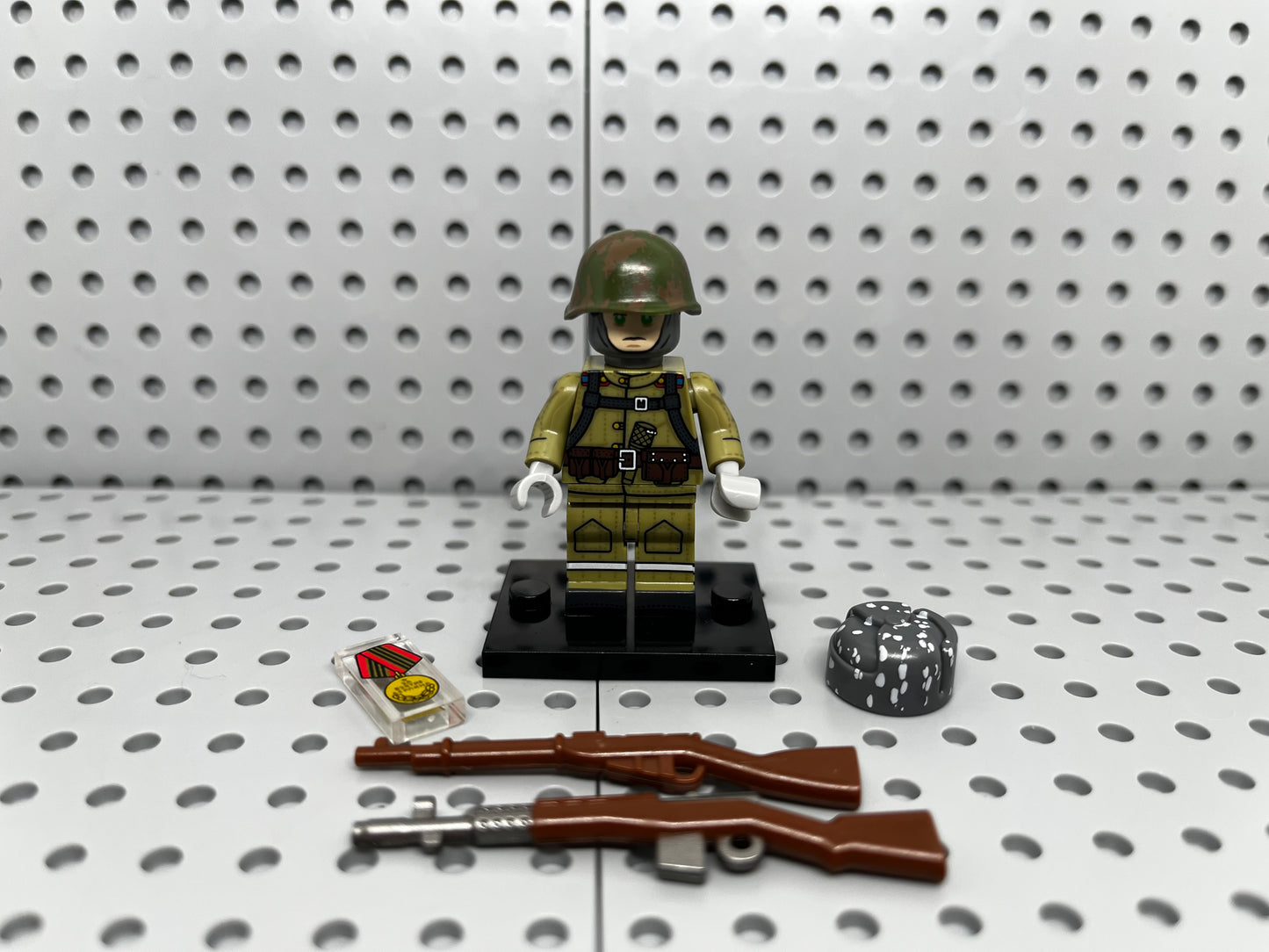 Russian Rifleman Soldier Custom Minifigure