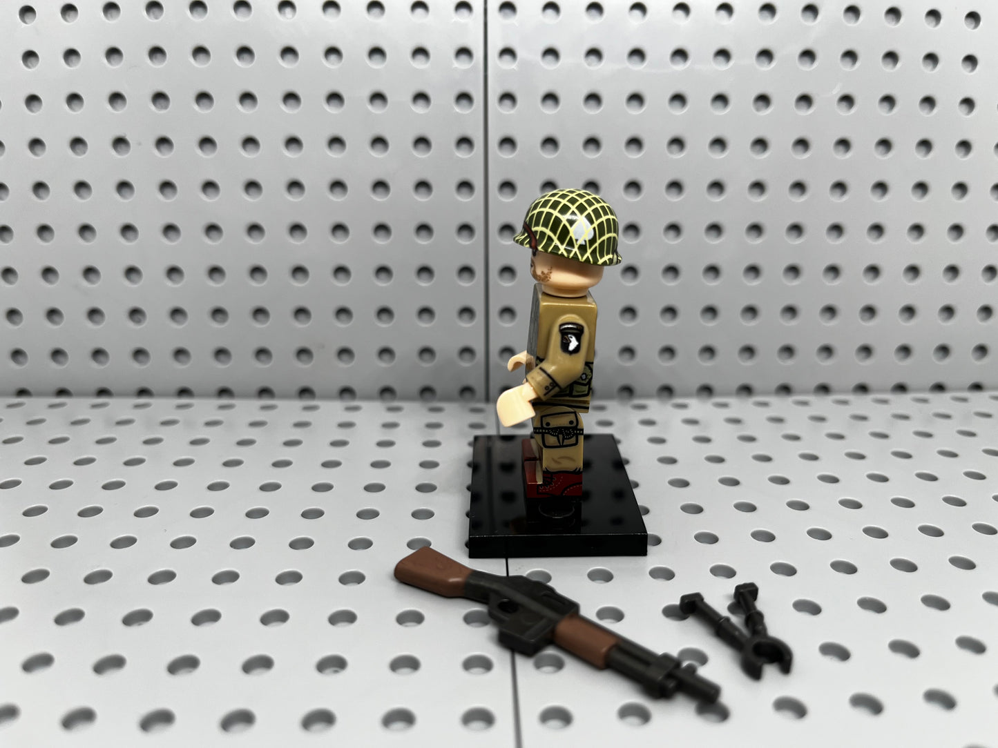 US Airborne Soldier Bar Custom Minifigure
