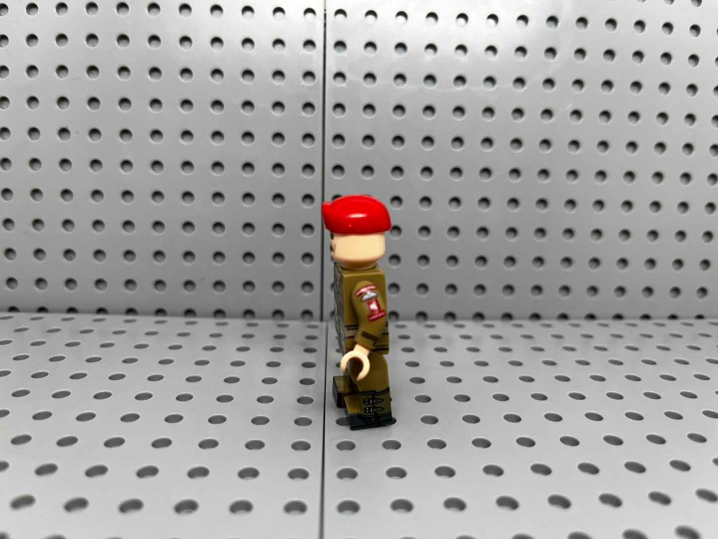British Red Devils Officer Custom Minifigure