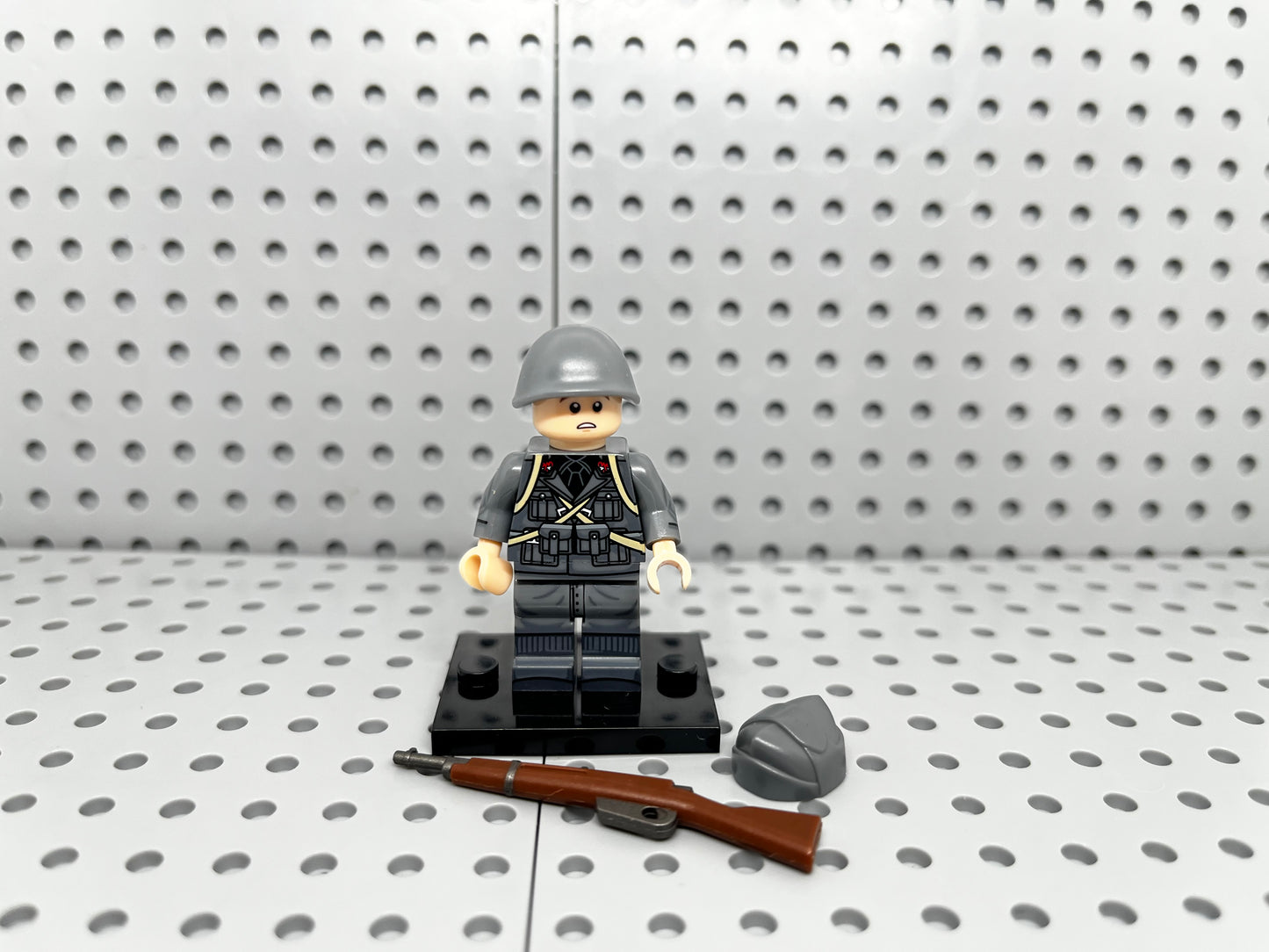 Italian Soldier Rifleman Custom Minifigure